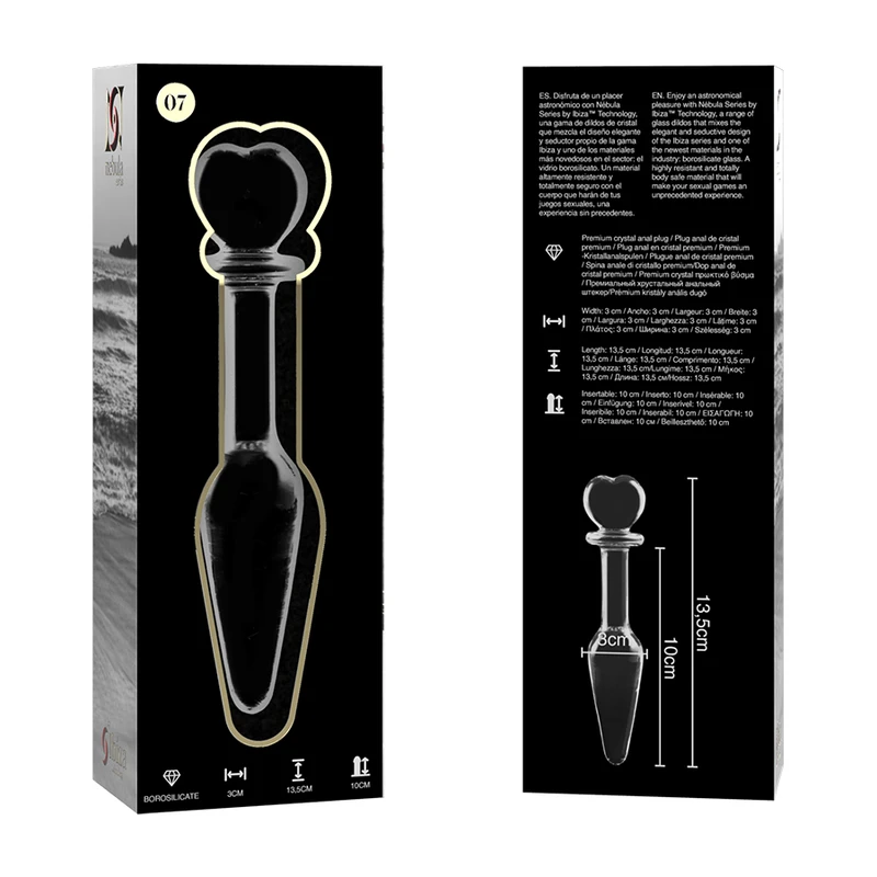 Plug Verre 7 - Transparent U