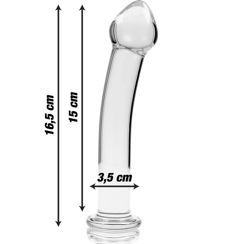 Dildo Bling - Transparent 16 cm