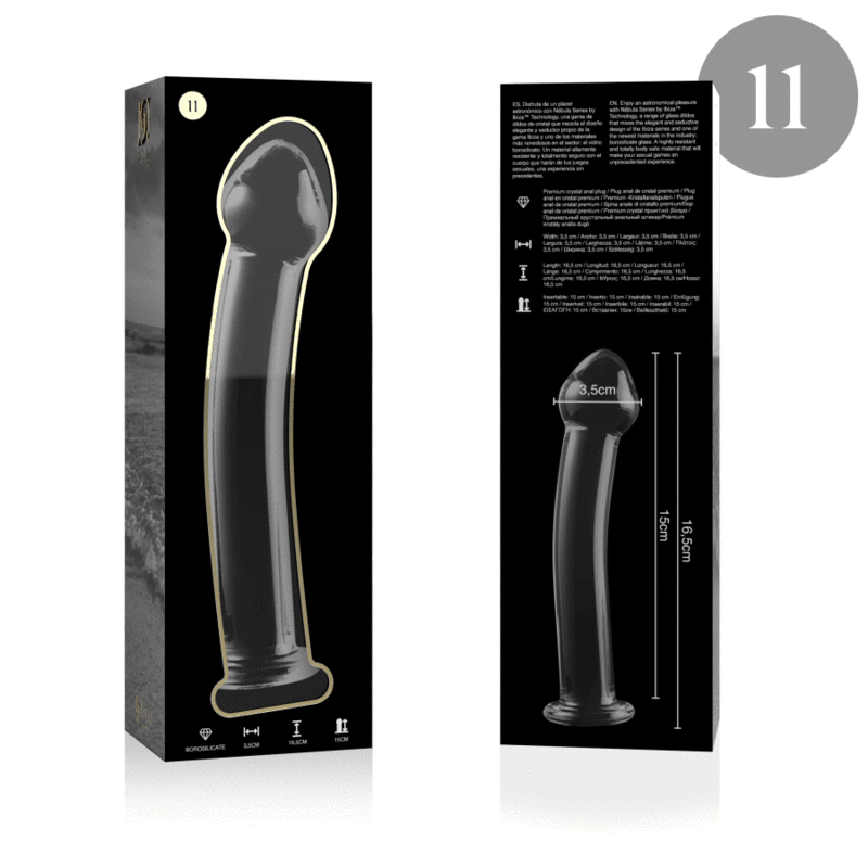 Dildo Bling - Transparent 16 cm