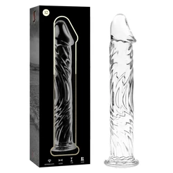 Gode Realiste Verre - Transparent 17 cm