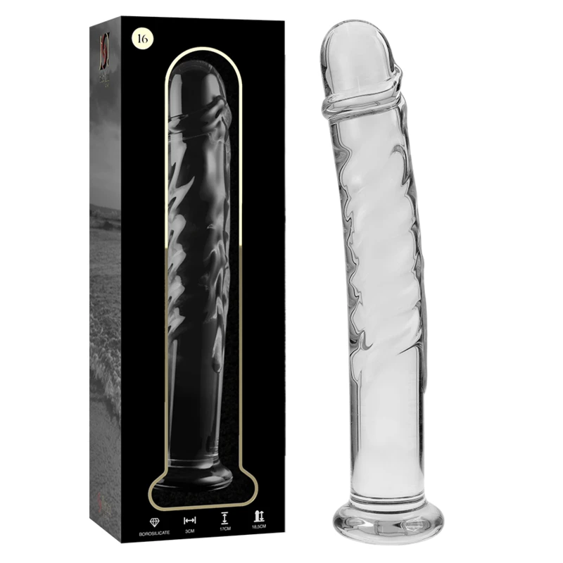 Gode en Verre - Transparent 18,5 cm