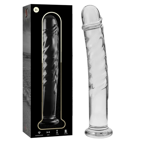 Gode en Verre - Transparent 18,5 cm