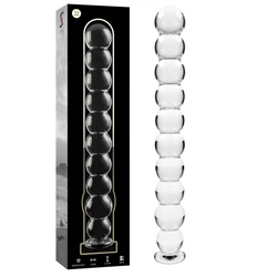 Chapelet en Verre 22 - Transparent U