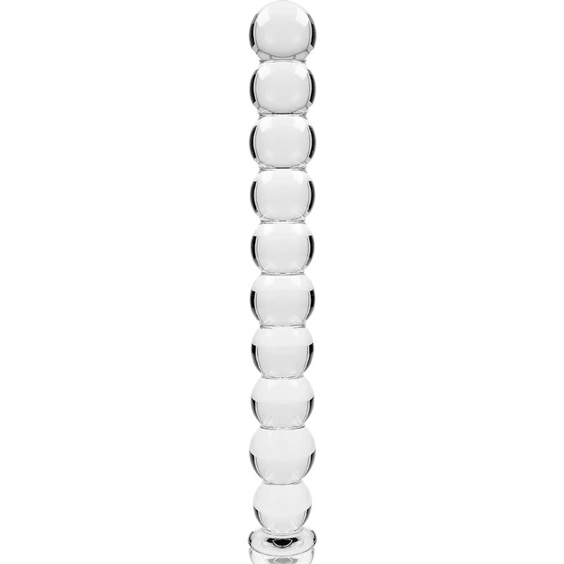 Chapelet en Verre 22 - Transparent U