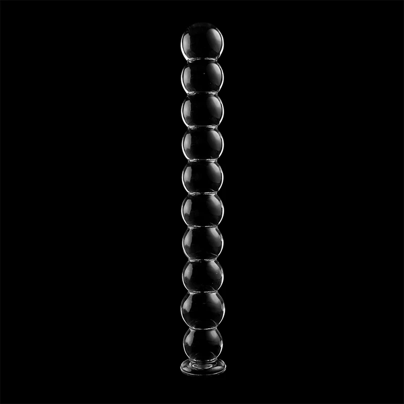 Chapelet en Verre 22 - Transparent U